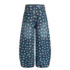 Y2K Vintage Star Print Baggy Jeans Harajuku Unisex Baggy Wide Leg Hip Hop Denim Pants Loose Trendy Casual Trousers 2026 New