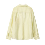 2026 New Women's Spring Shirts Fashion Loose Elegant Office Shirts Chic Street Comfort Youth Travel Holiday Shirt Tops