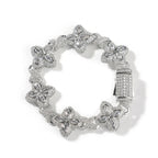 Iced clover Bracelet