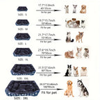 Pet Dog Bed Sofa Mats Winter Pet Products Coussin Chien Accessories Dogs Basket Supplies For Large Medium Small House Cat Bed