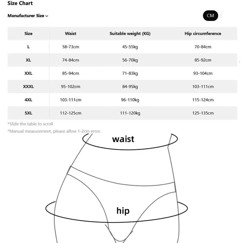 Plus Size Women's Cotton Underwear High Waisted Tummy Control Panties Full Coverage Briefs Jacquard Ladies Panty 3 Pack