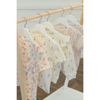 SALLY | Belly Pink Print Waffle Shorts Set (2)