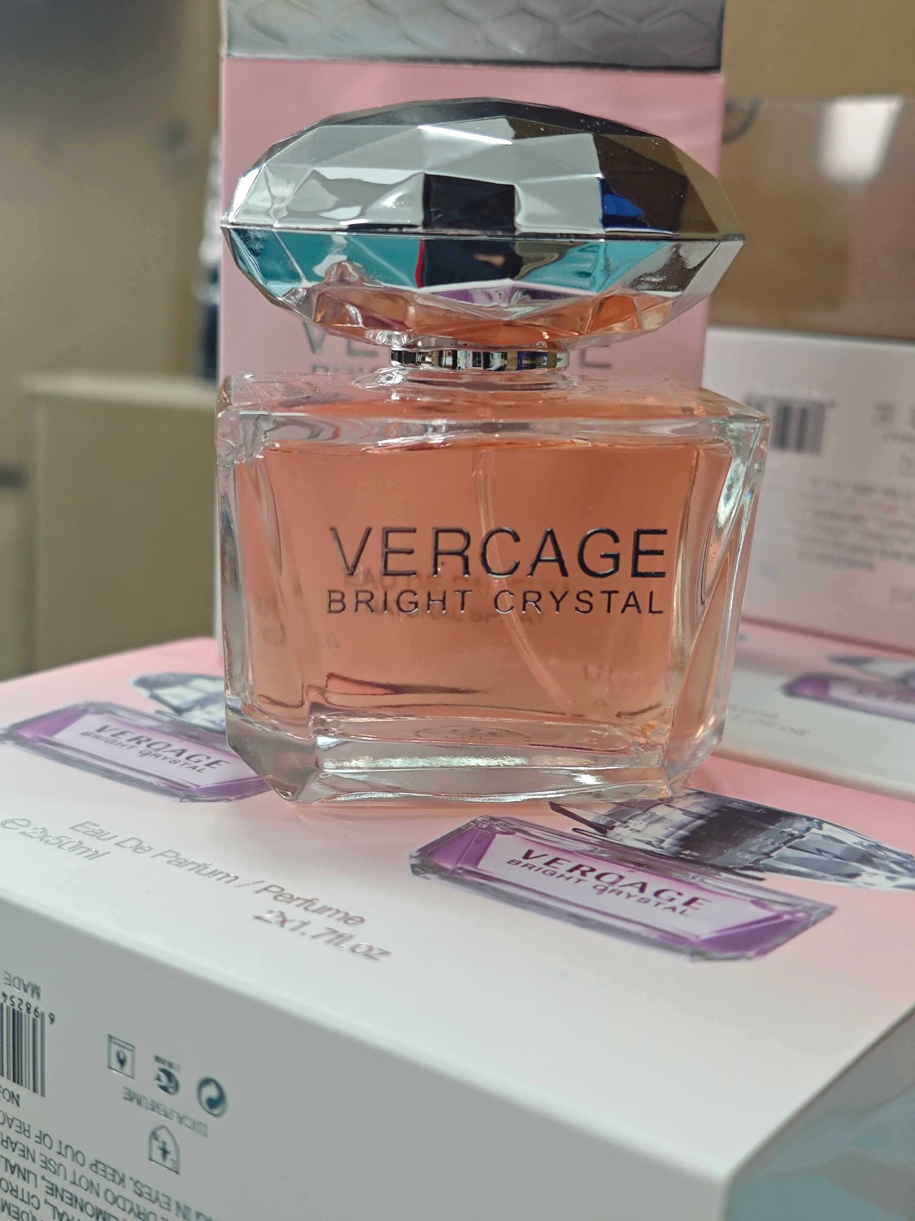 Osmanthus, Peony, and Pomegranate Fragrance Perfume for Women - Crystal Diamond Series, Light and Elegant Scent parfum