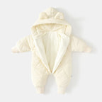 Warm Winter Baby Romper Bear Jumpsuit