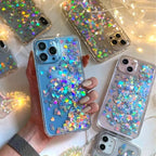 Heart Falling Rain iPhone Case