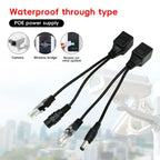 POE Cable Passive Power Over Ethernet Adapter Cable POE Splitter RJ45 Injector Power Supply Module Cables 5V 12v For IP Camea