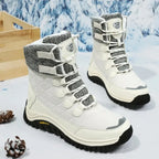Women's Fur-Lined Ankle Snow Boots for Hiking new