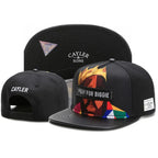 Classic Snapback Hat – Flat Bill Adjustable Baseball Cap