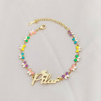 Customized Butterfly Heart Name Necklace