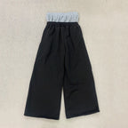 Y2K High-Waisted Printed Embroidered Street Guard Pants Spring Summer Casual Straight Leg Double Waist Design Fashionable