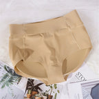Women Body Shaper Buttocks Padded Panties Mid-Waist Hip Pad Fake Butt Lifter Underwear With Filling