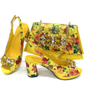 Lastest Italian Ladies Shoes with Matching Bag HMA1-4