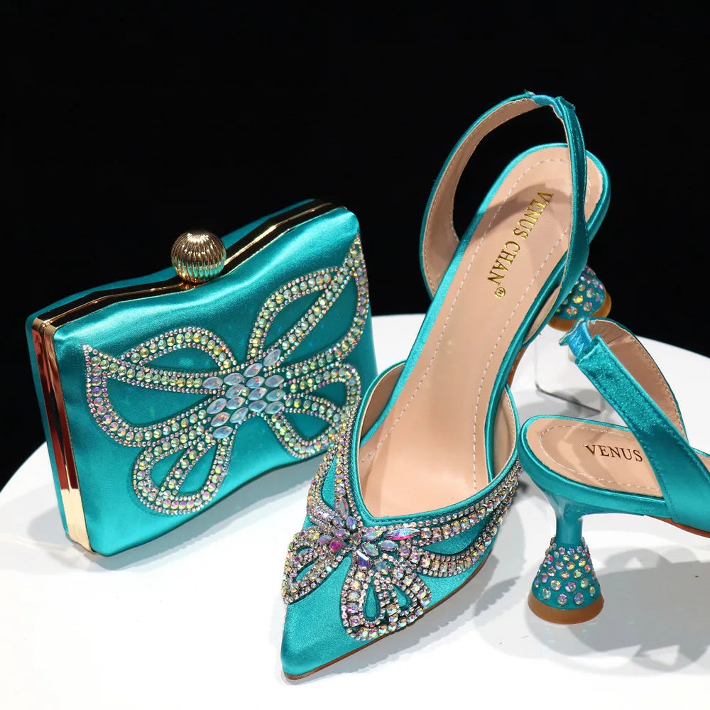 Italian Shoe and Bag Set HJK1-51