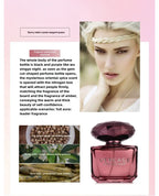 Osmanthus, Peony, and Pomegranate Fragrance Perfume for Women - Crystal Diamond Series, Light and Elegant Scent parfum