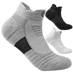 Cushioned Sports Compression Socks for Basketball and Running