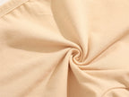 FINETOO 3PCS Women's Cotton Boyshort Panties Breathable Low Waist Solid Colors Underwear Female Casual Sports Boxers Underpants