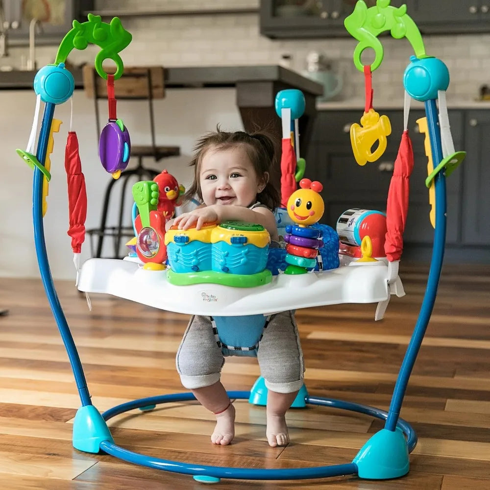 Baby Jumper Activity Center with Lights and Melodies for Infants 6 Months Plus 25 lbs