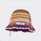 New Crochet Korean Handmade Bucket Hat