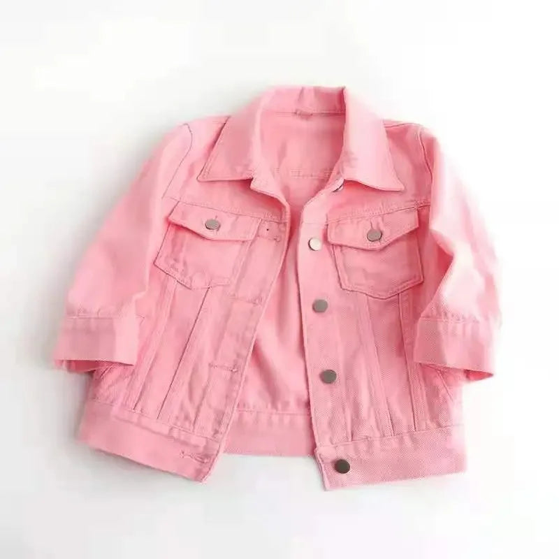 Womens Jean Jacket Cropped Denim Jackets Purple Yellow White Blue Stretchy 3/4 Puff Sleeve Distressed Shacket With Pockets