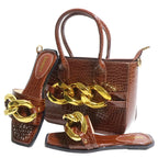 African Sandals and Bags To Match HKN1-12