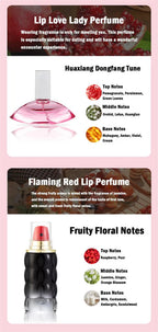 Private Brand Perfume Women Eau De Parfums Dames 105ml Perfumes De Mujer Originales Gift Box 4Pcs Set Natural Floral Scent Spray