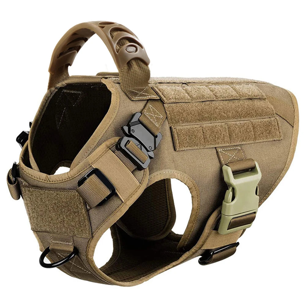Large Dog Harness Training Walking Vest Dog Harness And Collar For Medium Large Dogs
