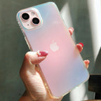 Luxury Rainbow Laser Aurora iPhone Case