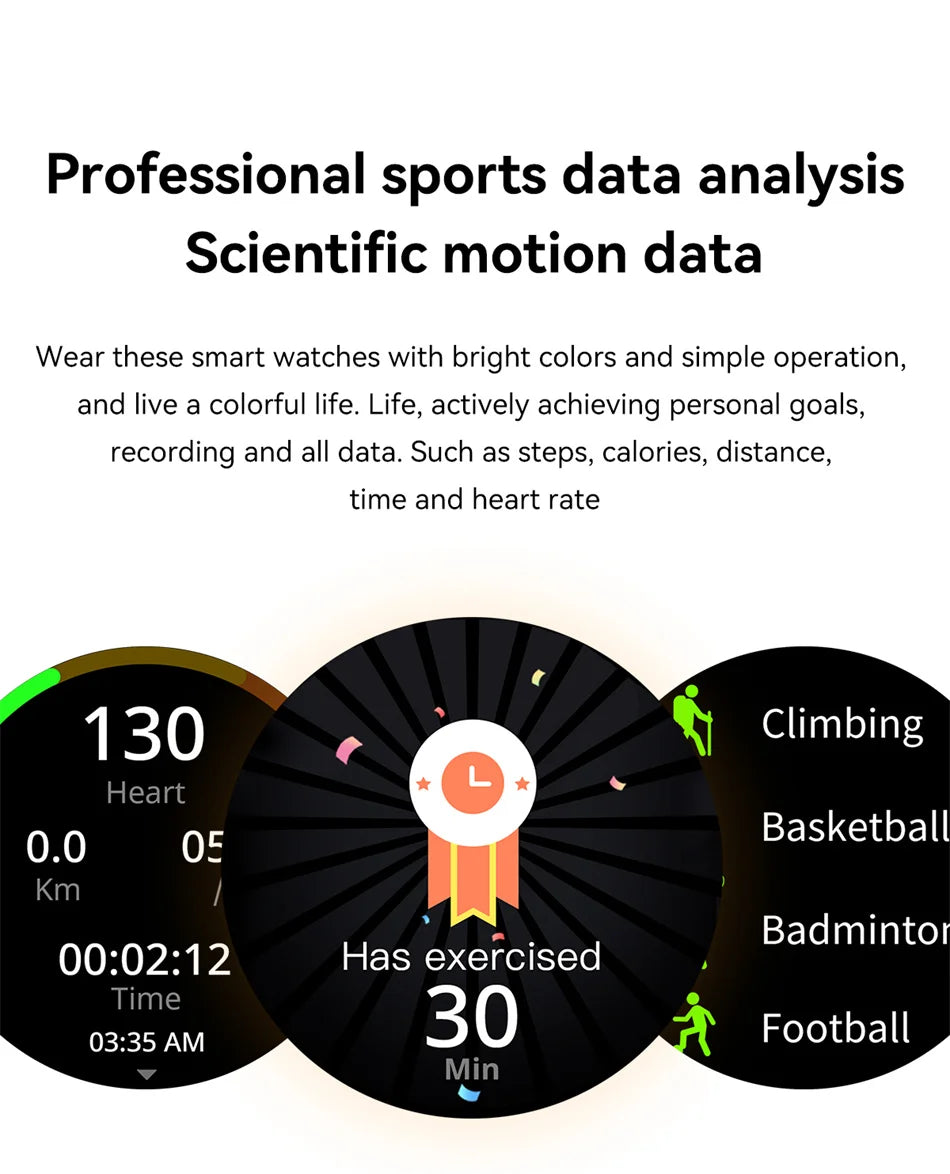 2026 NFC Smart Watch Amoled HD GPS Track Sports Heart Rate Bluetooth Call Waterproof Ladies Women Smartwatch For Women's Gift