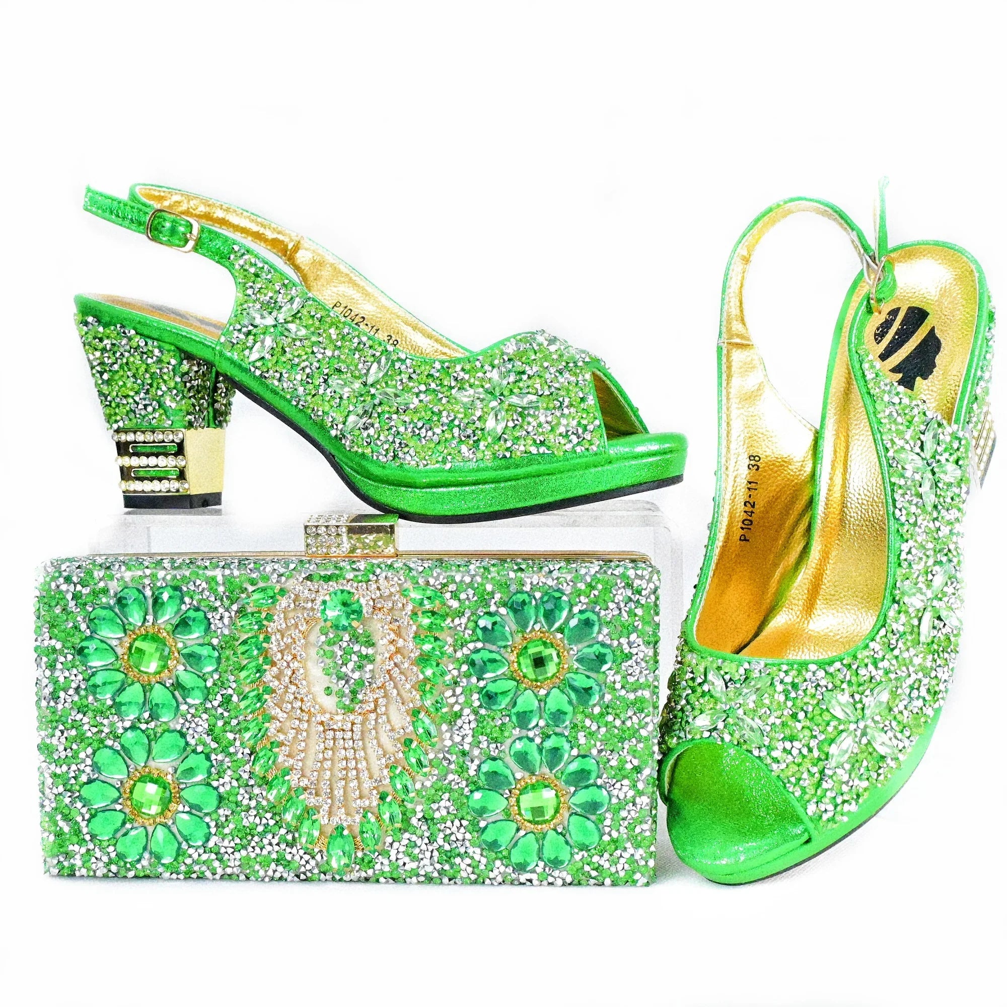 Shoes and Bag Set African Sets HAS1-9