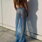 Croche swimwear cover up