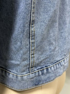 Women's Trendy Beaded Denim Jacket for Spring And Autumn New Fashion Casual Outerwear