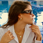 Protection Talisman Oval Link Necklace