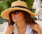 Gold Coin Medallion Necklace