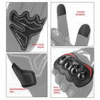Gloves Summer Riding Hard Knuckle Touchscreen Gloves