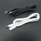 22awg 3A DC Male To male female Power supply Adapter white black cable Plug 5.5x2.1mm Connector wire 12V Extension Cords