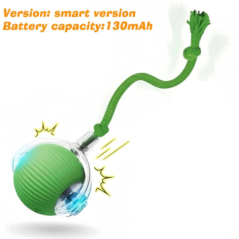 New Dog Interactive Ball Toy  Automatic Rolling Dog Ball Rechargeable Smart Puppy Interactive Toy Intelligent Balls Toy for Dogs