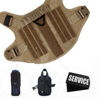 Large Dog Harness Training Walking Vest Dog Harness And Collar For Medium Large Dogs