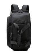 Large Capacity Gym Bag with Shoe Compartment and Wet Pocket