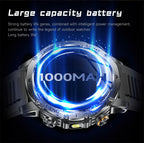 2026 Outdoor New 1000mAh Battery T-Rex 3 Military Grade Smart Watch Men IP69K Waterproof GPS HD Bluetooth Call 100+Sports Watch