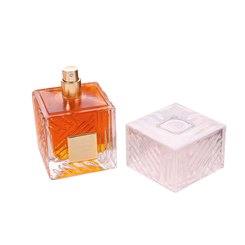 Arab Brand Leather Notes Perfume Unisex Fresh Romantic Fougere Scent Woody Notes Strong Pheromone Lasting Cologne Perfume Gift
