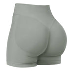 Women's summer shorts low waist seamless shorts gym shorts yoga shorts running shorts and high stretch cycling training shorts