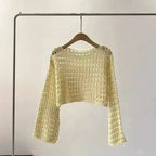 Women’s crochet knit beach cover up