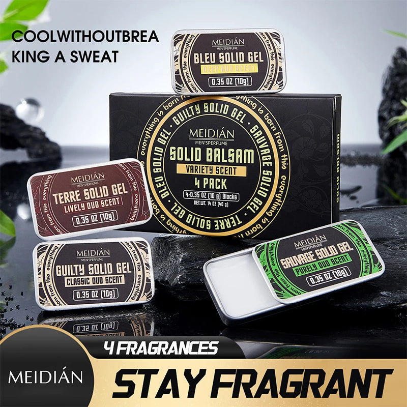 Arab Brand Perfume Unisex Long-lasting Floral Fragrance Woody Tone Portable Natural Fresh Solid Perfume Charming Date Perfume
