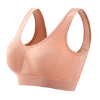 Women Anti-sagging Yoga Sports Bra High-Impact Fitness Tank Top