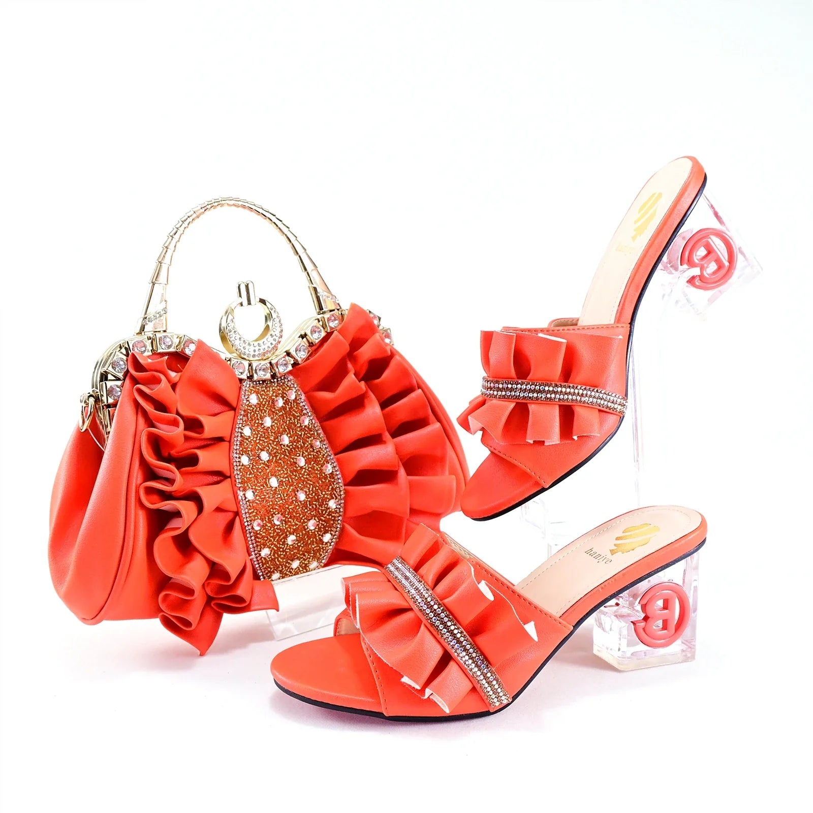 Lastest Ladies Shoes and Bag Set HRT1-41