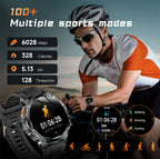2026 Outdoor New 1000mAh Battery T-Rex 3 Military Grade Smart Watch Men IP69K Waterproof GPS HD Bluetooth Call 100+Sports Watch