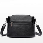 Women's Bags Retro Design Crossbody Bag Trend Quality PU Leather Bucket Shoulder Bags Small Handbags for Women