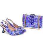 Italian Shoes And Bag Sets ED1-12