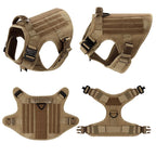 Large Dog Harness Training Walking Vest Dog Harness And Collar For Medium Large Dogs