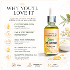 Organic Self Tan Drops – Fast Glow